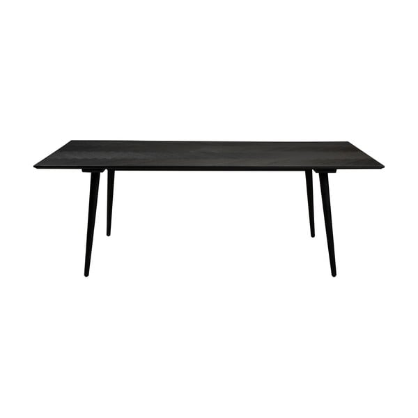 Étkezőasztal kőrisfa dekoros asztallappal 100x220 cm Bone – DAN-FORM Denmark