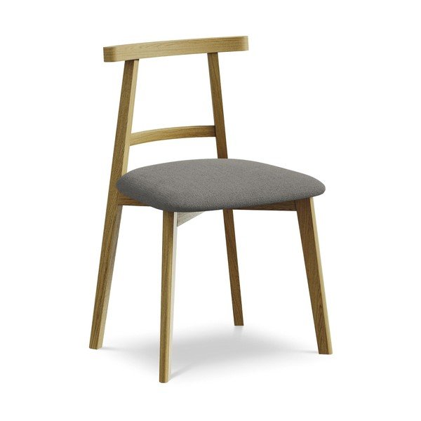 Szürke tömörfa étkezőszék Ohelo – Makamii