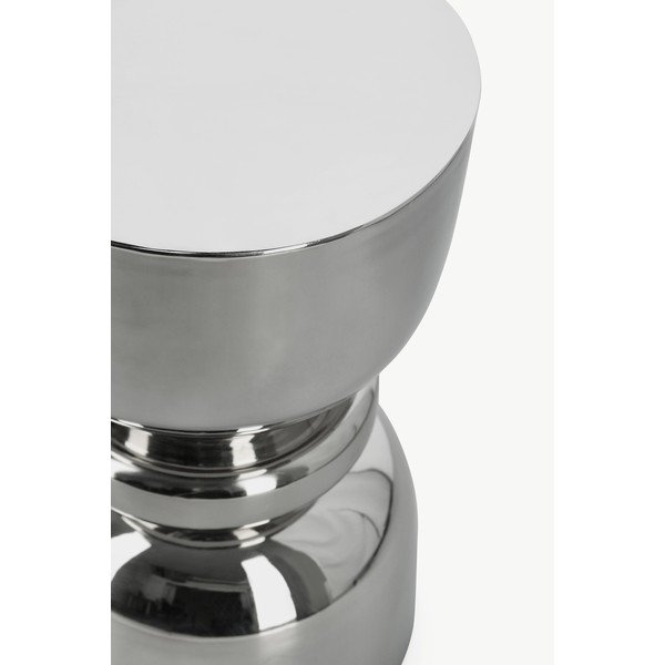 Acél kerek tárolóasztal ø 30,5 cm Animesh – Bizzotto-image-1