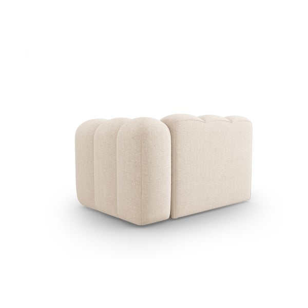 Krémszínű kanapé modul (jobb oldali) Lupine – Micadoni Home-image-4