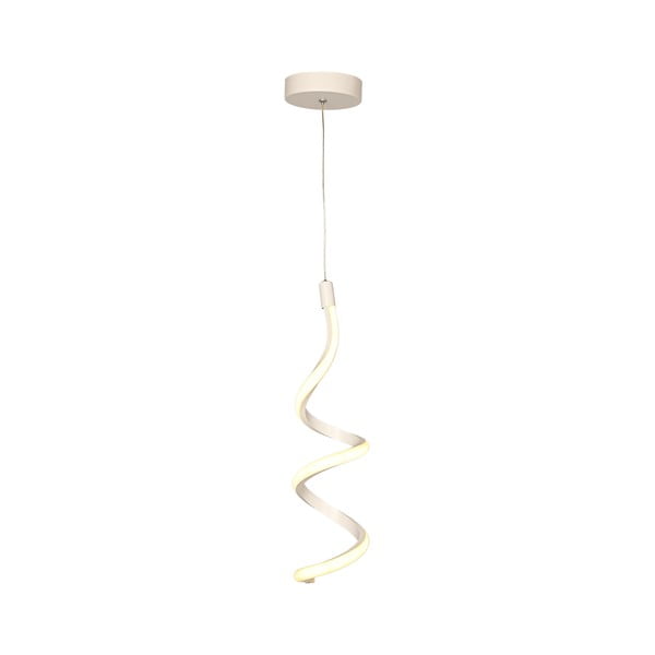 Fehér fém LED függőlámpa ø 12 cm Hilton – Squid Lighting