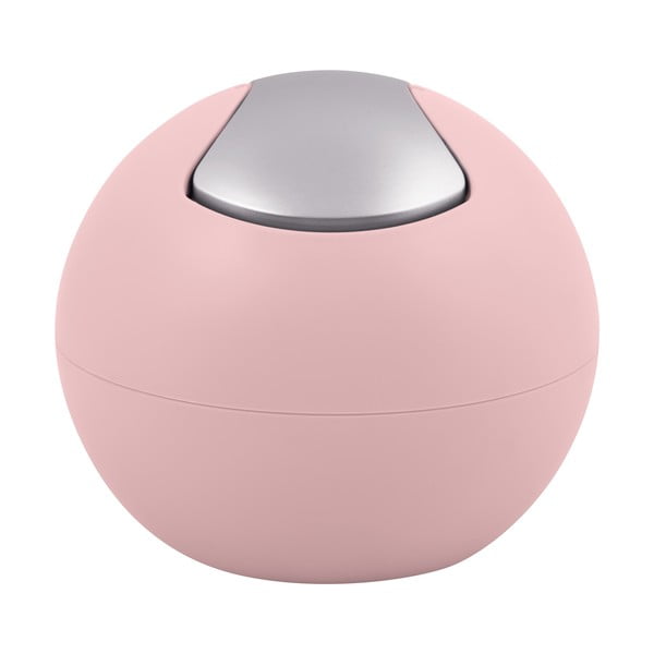 Rózsaszín műanyag szemetes 1 l   Bowl Matt – Spirella