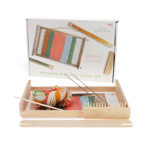 Kreatív készlet Weaving Loom Set – Rex London