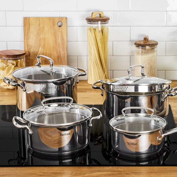 Rozsdamentes acél edény készlet 10 db-os DUETTO+ G719SA55 – Tefal-image-3