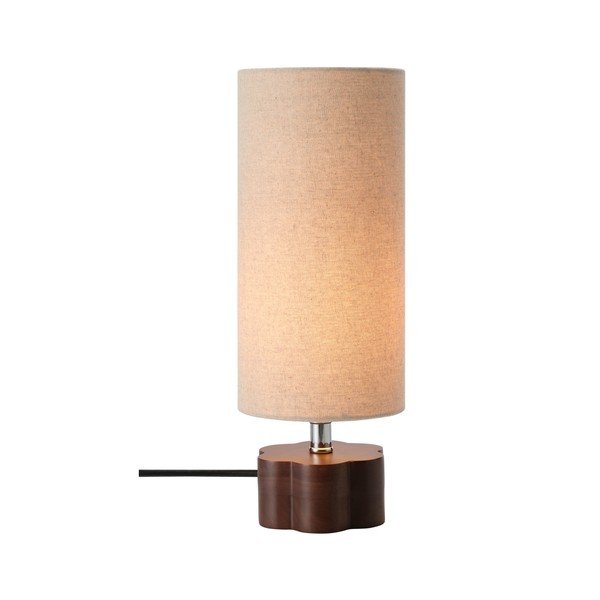 Barna-bézs len asztali lámpa (magasság 33,5 cm) Joline – Ellos Home-image-3
