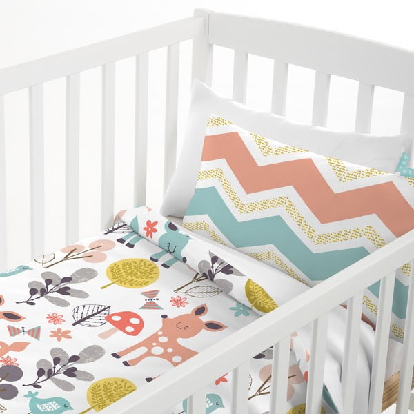 Woodland gyerek ágyneműhuzat, 100 x 120 cm - Moshi Moshi-image-2