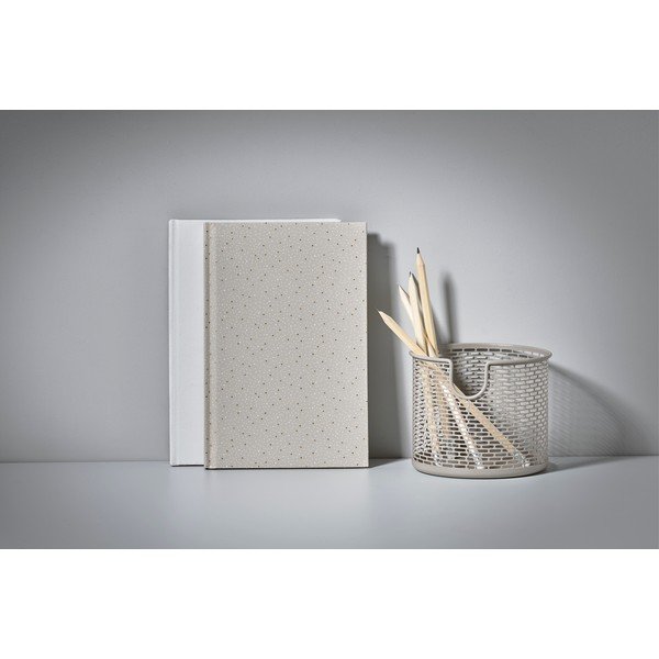 Inu szürke fém tárolókosár, ø 10 cm - Zone-image-1