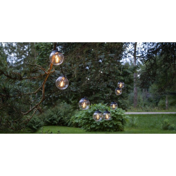 Napelemes fényfüzér, izzók száma 8 db, hosszúság 210 cm Globe – Star Trading-image-3