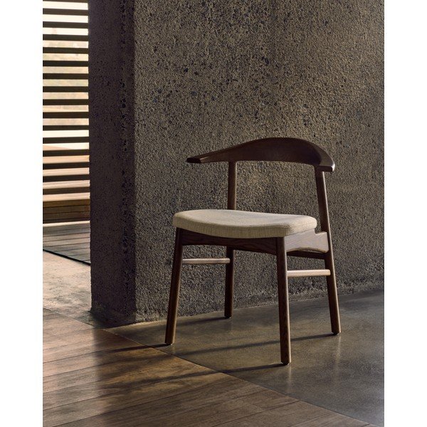 Barna-bézs étkezőszék Timons – Kave Home-image-1