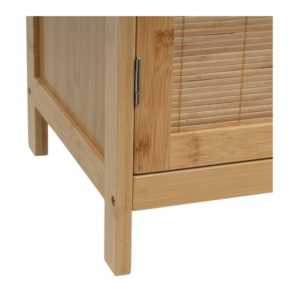 Natúr színű bambusz mosdó alatti szekrény 63x60 cm – Casa Selección-image-4