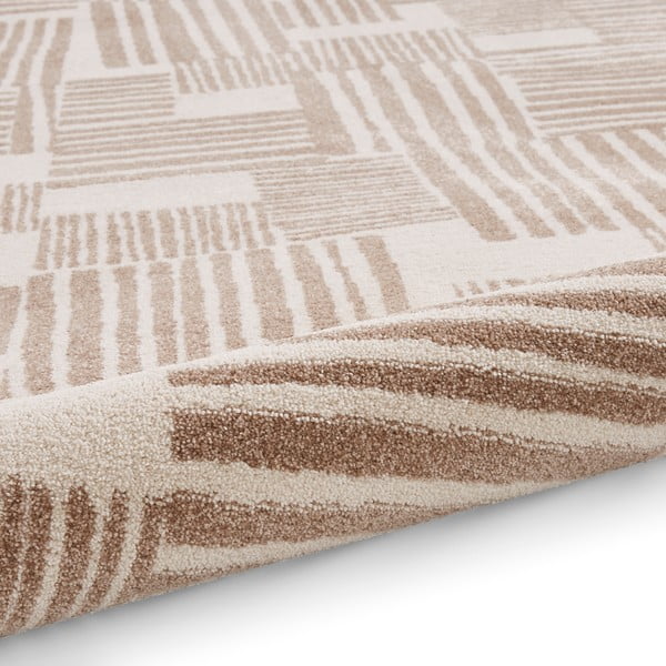 Világosbarna szőnyeg 160x230 cm Blocks – Catherine Lansfield-image-3