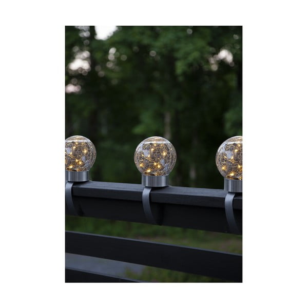 Glory kültéri napelemes variálható LED lámpa, ø 12 cm - Star Trading-image-1