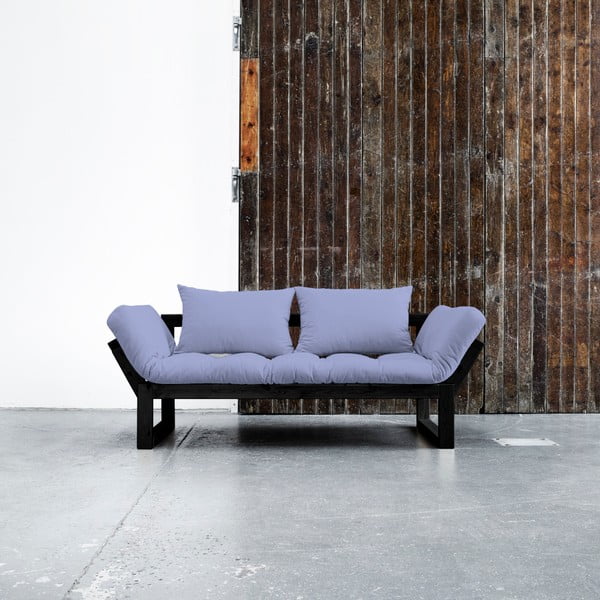 Edge Black/Blue Breeze állítható kanapé - Karup