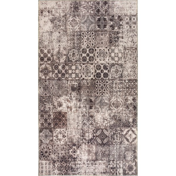 Bézs mosható szőnyeg 80x50 cm - Vitaus