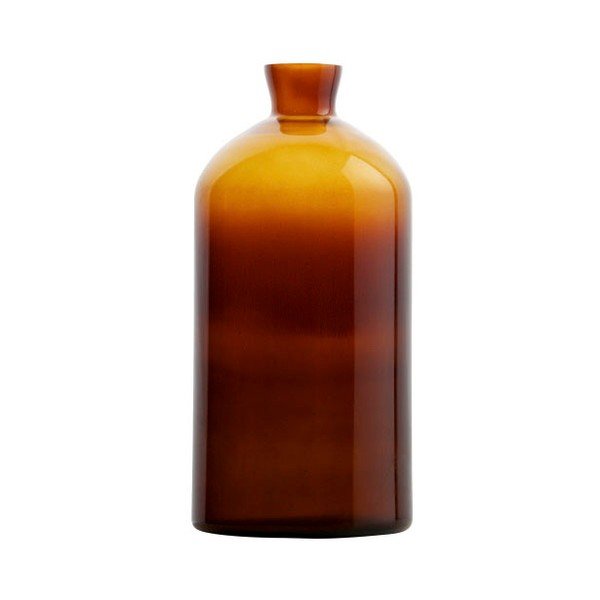 Chemistry sötét narancssárga üvegváza, magasság 40 cm - BePureHome
