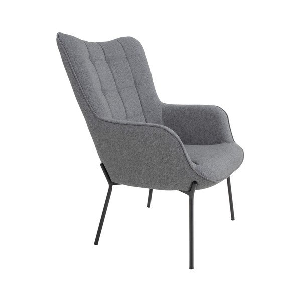 Glasgow szürke fotel - House Nordic-image-2