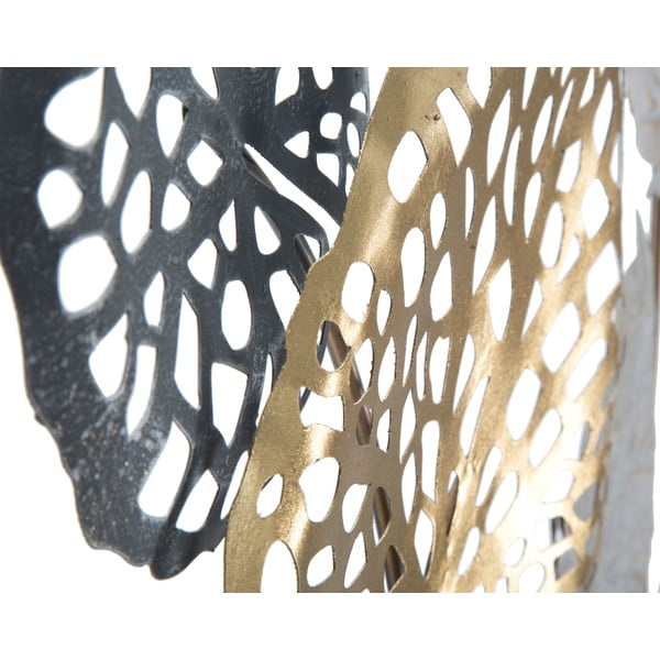 Ory -B- levél motívumos fali fémdekoráció, 100 x 80 cm - Mauro Ferretti-image-3