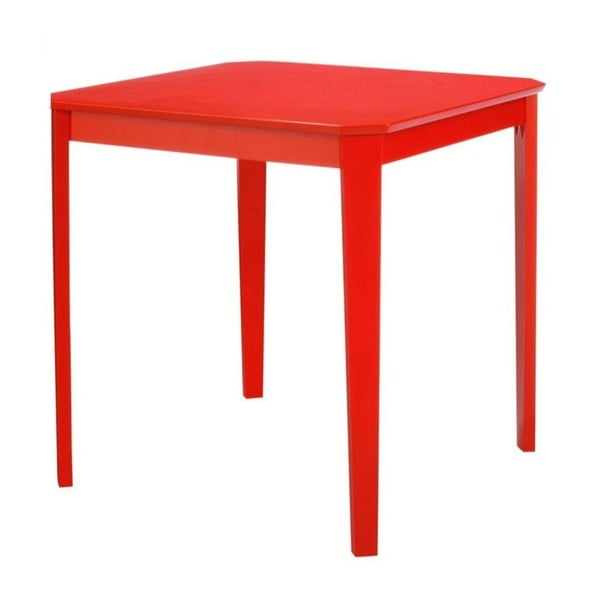 Trento piros étkezőasztal, 76 x 75 cm - Støraa