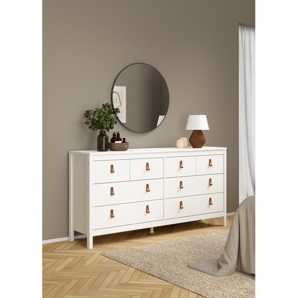 Fehér alacsony komód 159x80 cm Madrid – Tvilum-image-4