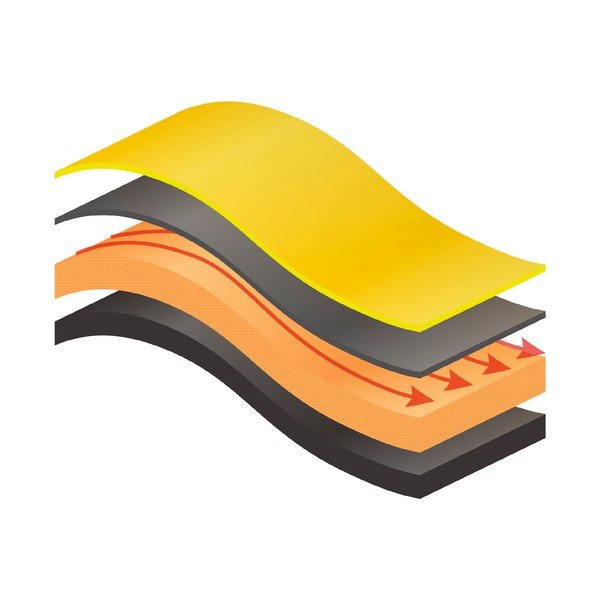 Sárga női mellény szauna hatással, méret M - InnovaGoods-image-2