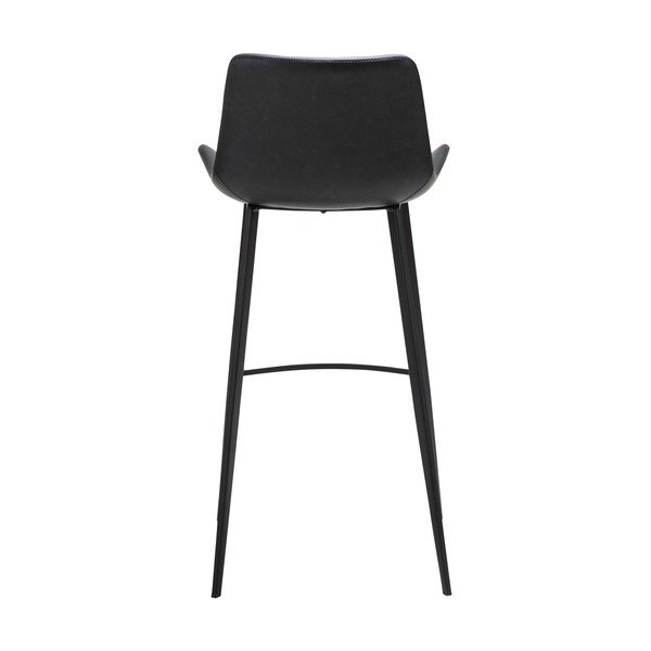 Fekete bárszék (ülésmagasság 74,5 cm) Hype – DAN-FORM Denmark-image-4