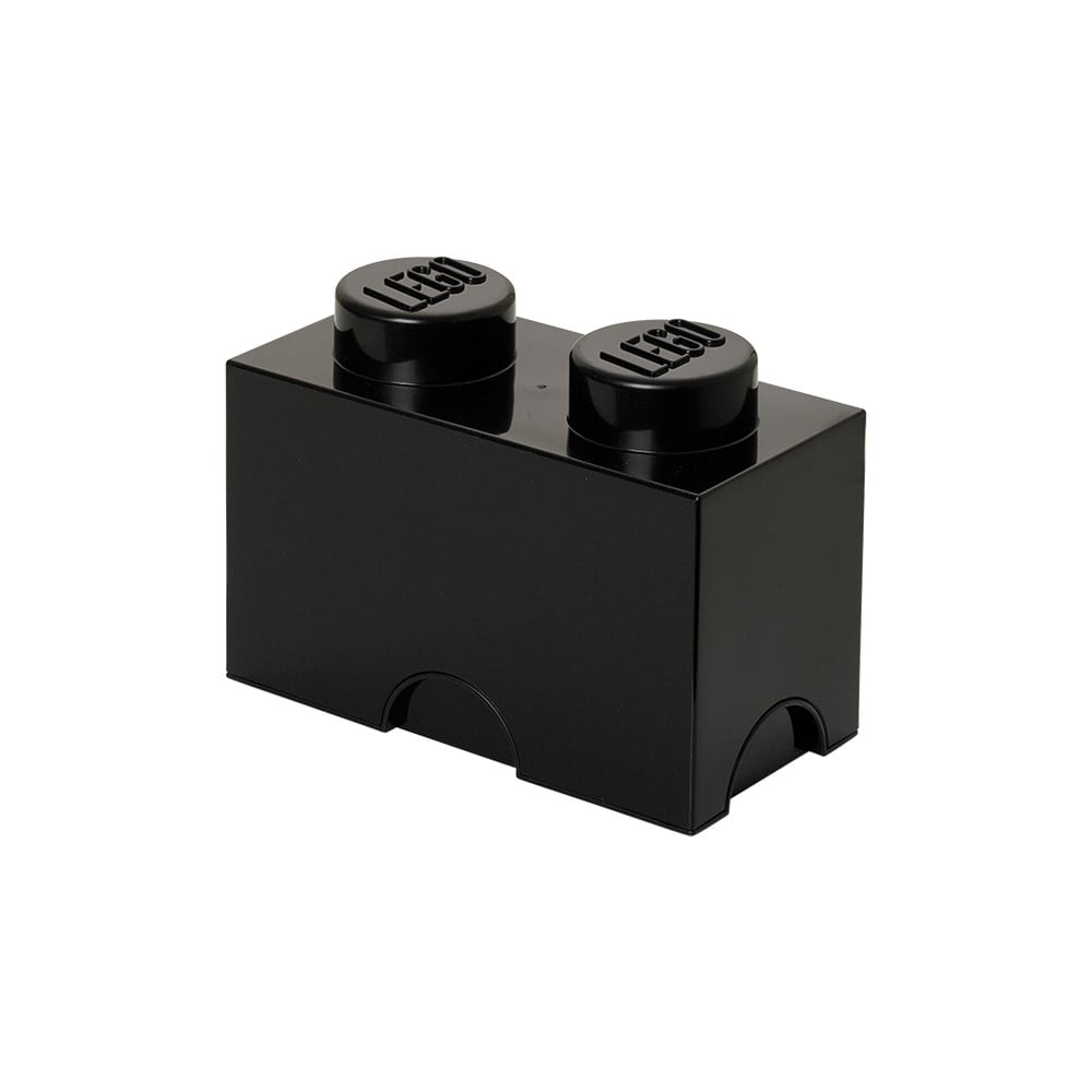 Fekete dupla tárolódoboz - LEGO®