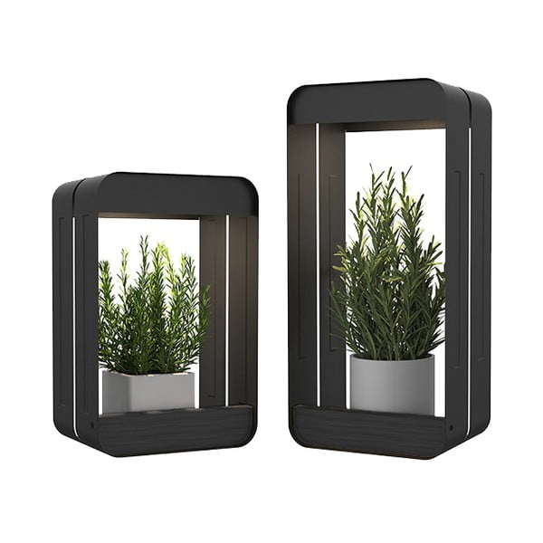 Acél virágtartó állvány szett 2 db-os (magasság 34,5 cm) Aria – Garden Pleasure