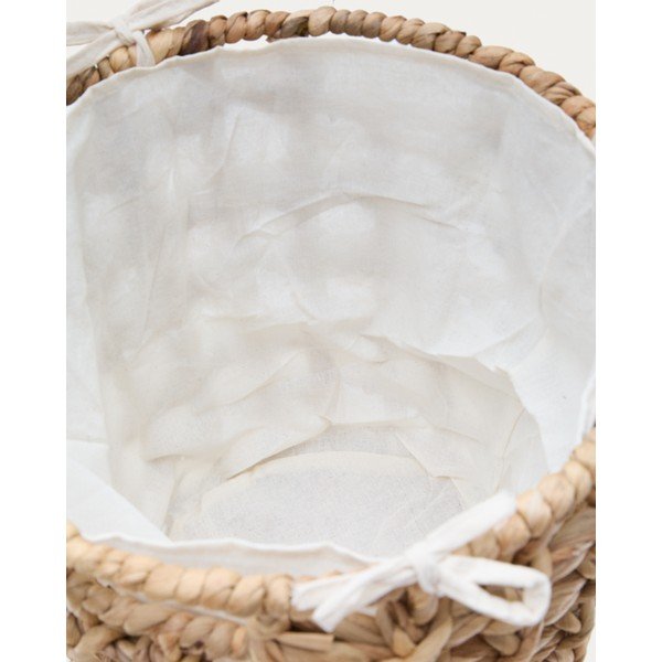 Vízijácint tárolókosár szett 2 db-os ø 38x38 cm Dilam – Kave Home-image-4