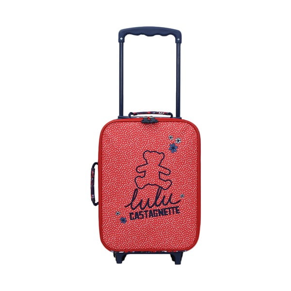 Berry bíborvörös gyerekbőrönd, 8 l - Lulucastagnette