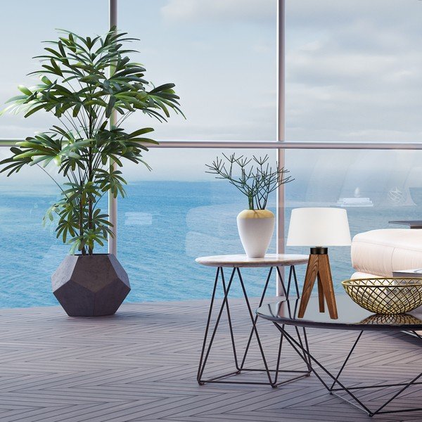 Fehér asztali lámpa - LAMKUR-image-2