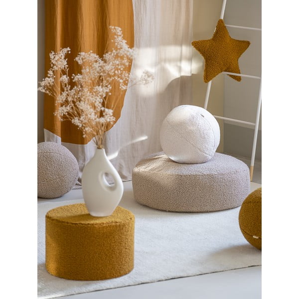 Barna buklé gyerek puff – Wigiwama-image-2