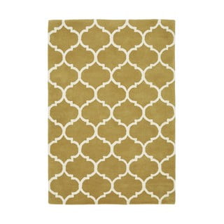 Okkersárga kézi szövésű gyapjú szőnyeg 160x230 cm Albany – Asiatic Carpets