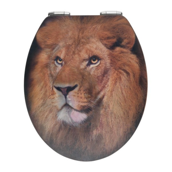 Lion WC-ülőke 3D képpel, 44,5 x 38 cm - Wenko