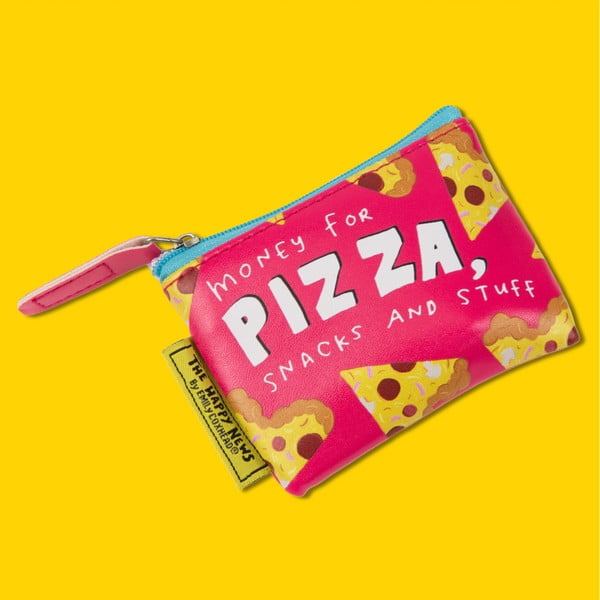 Money For Pizza kozmetikai táska/pénztárca - Happy News