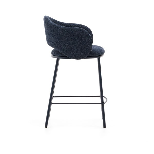 Sötétkék bárszék (ülésmagasság 65 cm) Maina – Kave Home-image-3