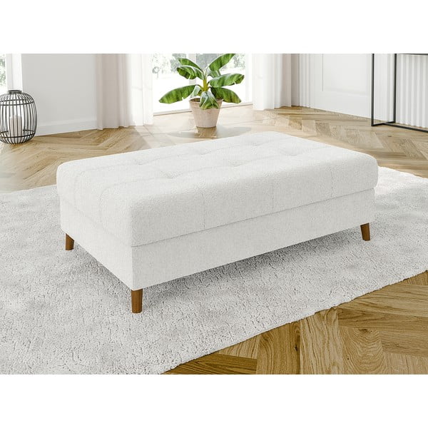 Fehér buklé lábtartó Ariella – Ropez-image-2