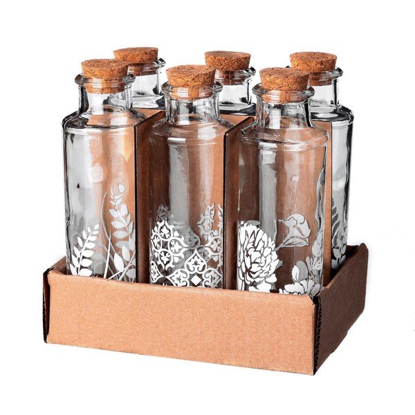 Corcho 6 darabos kis üveg szett, 175 ml - Unimasa-image-2