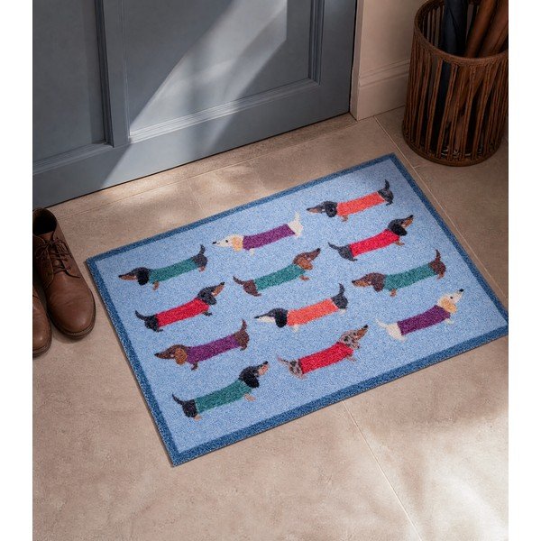 Textil lábtörlő 40x60 cm Dachshund – Artsy Doormats-image-1