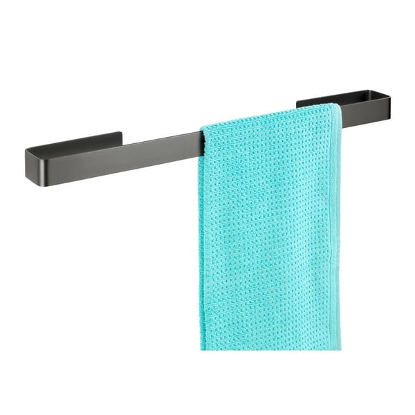 Montella antracitszürke fali kéztörlő akasztó, hossza 61 cm - Wenko-image-3