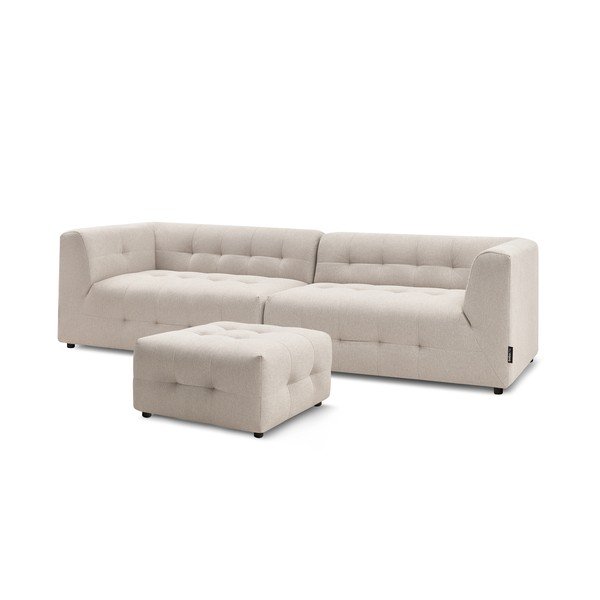 Bézs kanapé 324 cm Kleber - Bobochic Paris-image-4