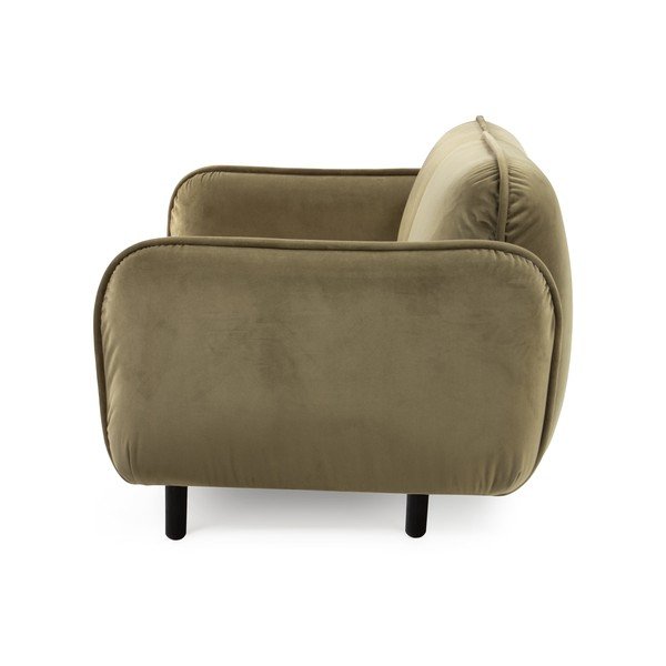 Zöld bársony kanapé 188 cm Bean – EMKO-image-3