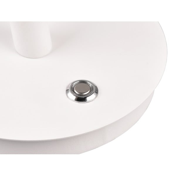 Fehér LED asztali lámpa fém búrával (magasság 56 cm) Nala – Trio Select-image-1