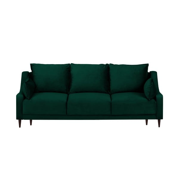 Freesia sötétzöld kinyitható kanapé tárolóhellyel - Mazzini Sofas