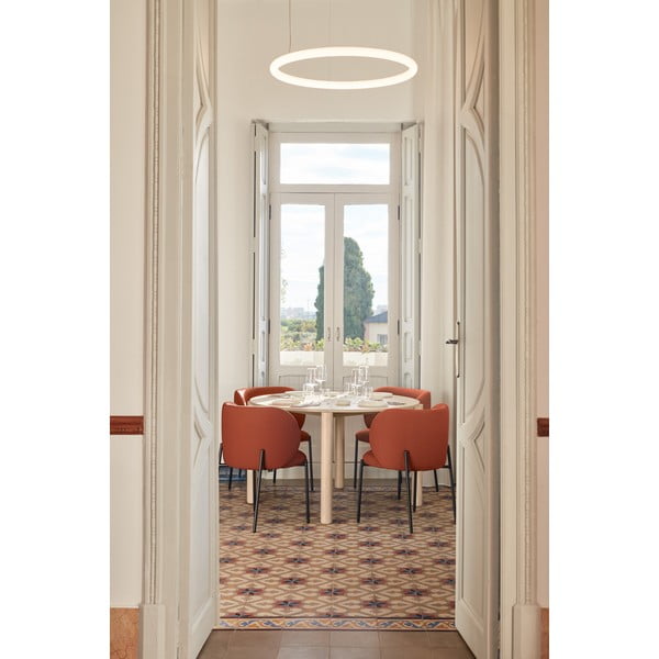 Piros kárpitozott étkezőfotel szett 2 db-os Mogi – Teulat-image-2