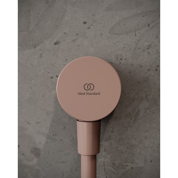 Világos rózsaszín fém zuhanycsatlakoztató rész IdealRain – Ideal Standard-image-1