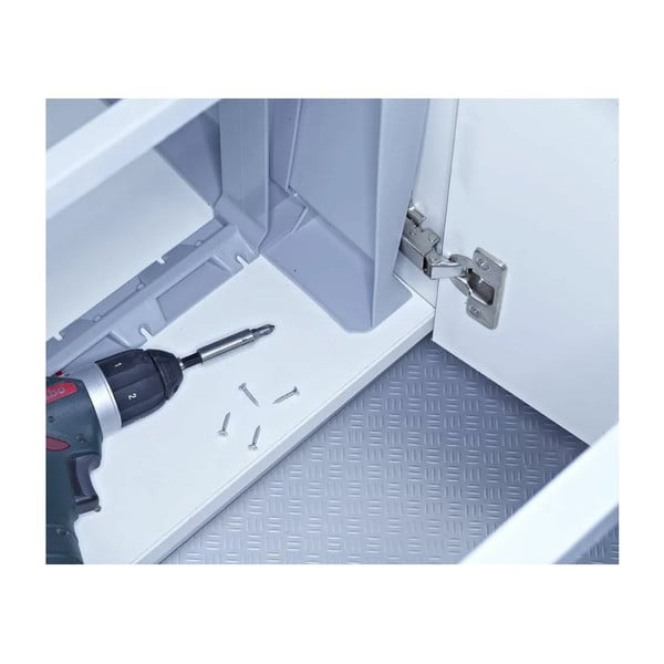 Műanyag szemetes szelektív hulladékhoz/beépíthető 12 + 8 + 8 l City - Elletipi-image-4