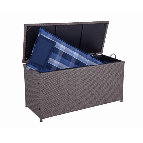 Barna kerti tárolódoboz Patras – Garden Pleasure-image-2