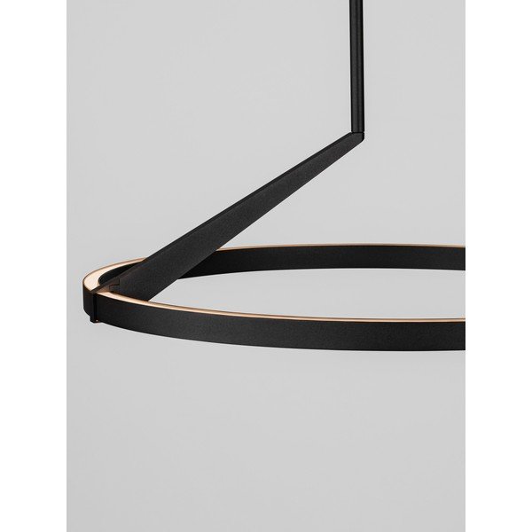 Matt fekete alumínium LED dimmelhető függőlámpa ø 60 cm Tilia – Nova Luce-image-3