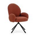 Téglavörös fotel Dario – Marckeric