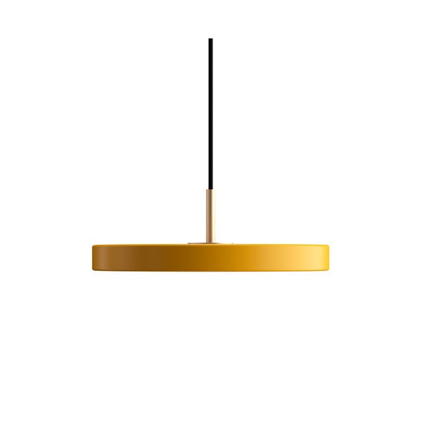 Sárga LED függőlámpa fém búrával ø 31 cm Asteria Mini – UMAGE-image-3